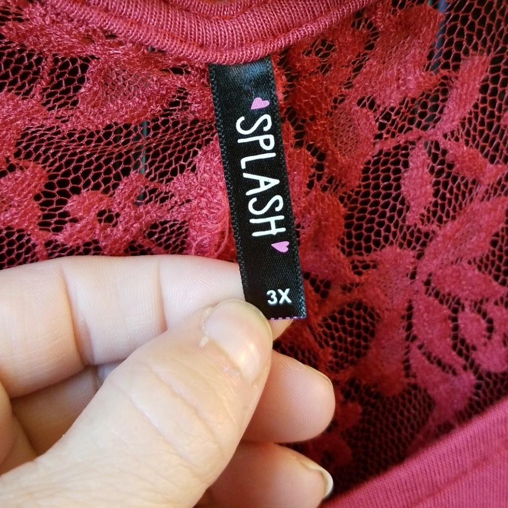 Lace Panel Top - Picture 4 of 5